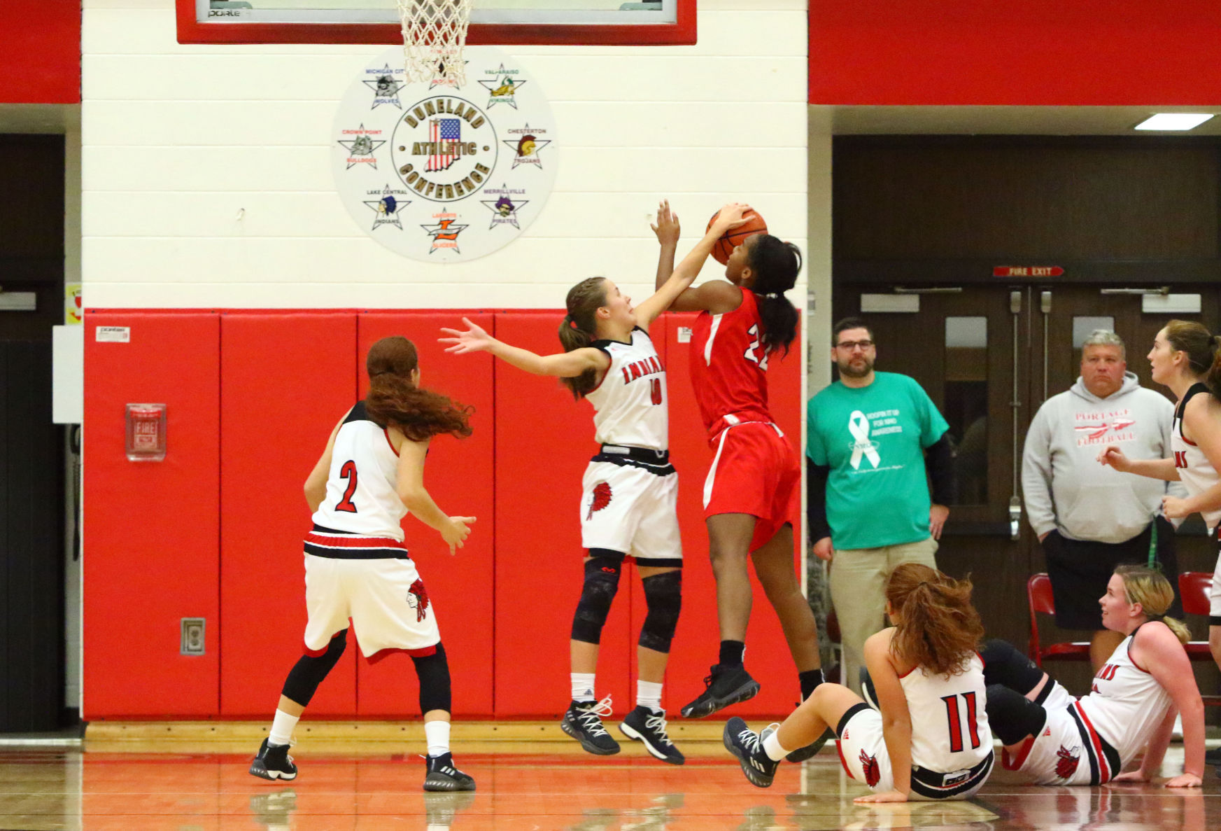 Gallery: E.C. Central at Portage girls basketball